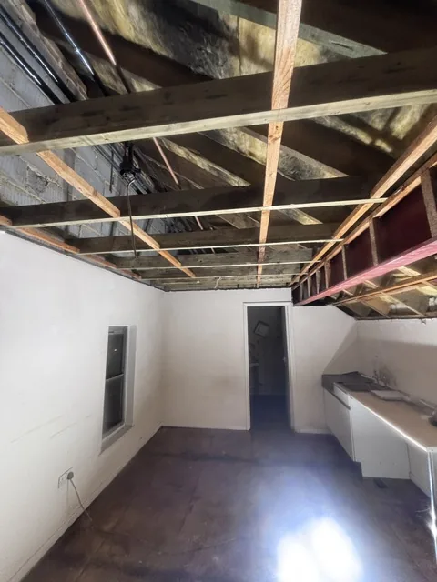 Controlled artex plasterboard strip-out in Catford