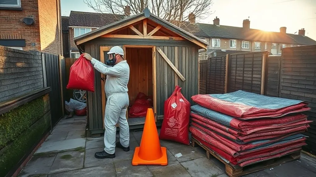 Garage & Shed Roof Removal in Catford — HSE-licensed specialists